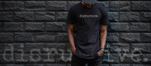 Disruptive apparel mens tee t-shirt casual and lifestyle clothing