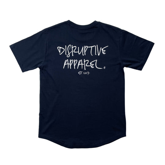 Scripture Scoop Tee - Navy