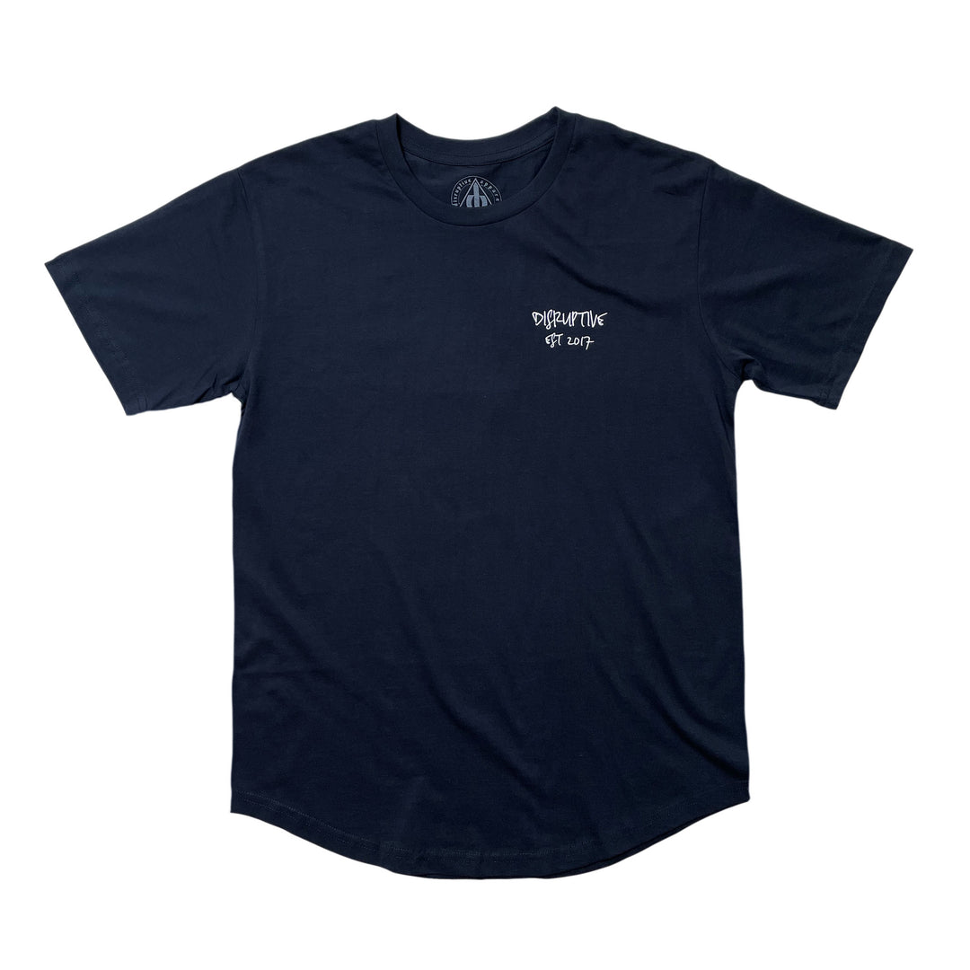 Scripture Scoop Tee - Navy