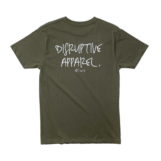 Scripture Tee - Army