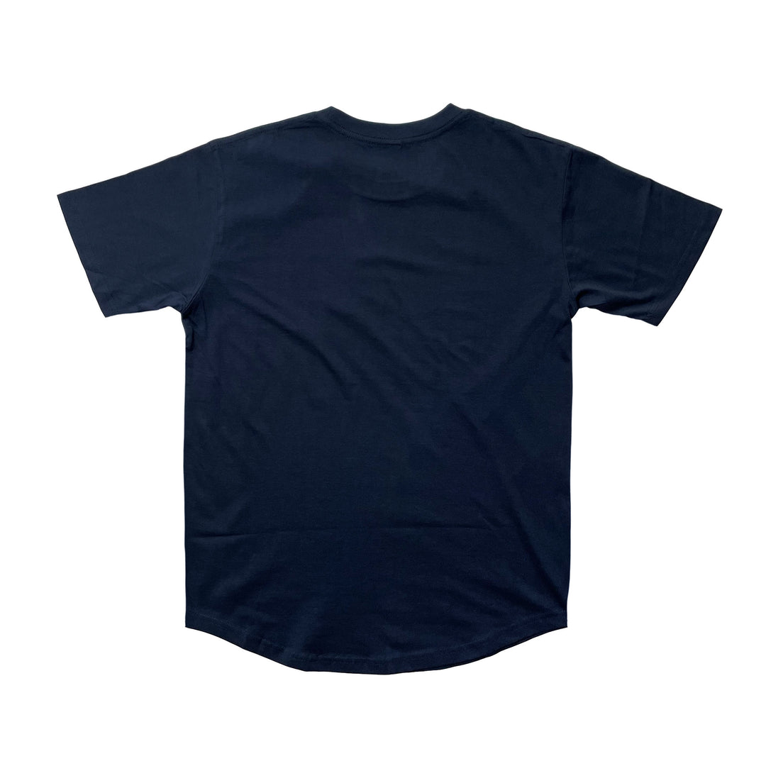 Statement Scoop Tee - Navy